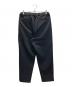 BEAUTY&YOUTH (ビューティーアンドユース) ツイル 1P イージー テーパード パンツ ブラック サイズ:SIZE L：4000円