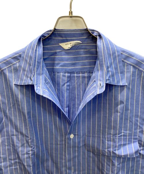 STILL BY HAND（スティルバイハンド）STILL BY HAND (スティルバイハンド) Oversized shirts ブルー サイズ:48の古着・服飾アイテム