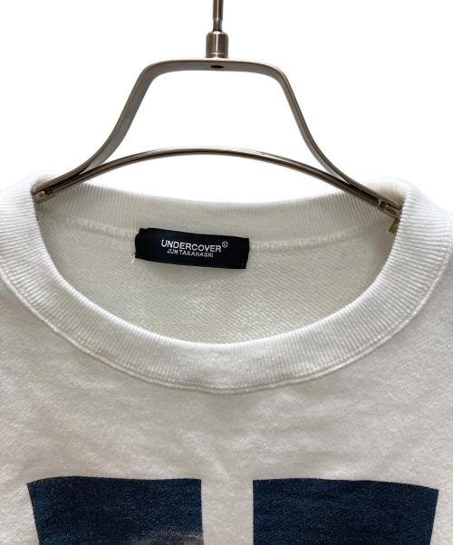 UNDERCOVER（アンダーカバー）UNDERCOVER (アンダーカバー) グラフィック コットンスウェットプルオーバー ホワイト サイズ:4の古着・服飾アイテム