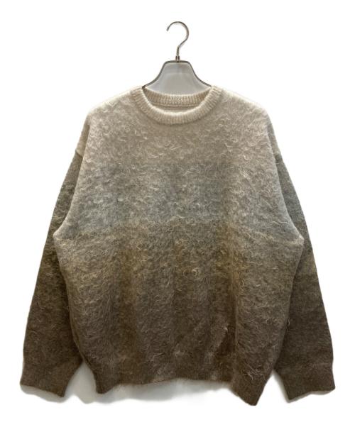 YOKE（ヨーク）YOKE (ヨーク) ARKnets (アークネッツ) 別注 GRADATION MOHAIR KNIT PULL OVER ベージュ サイズ:3の古着・服飾アイテム