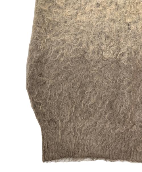 YOKE（ヨーク）YOKE (ヨーク) ARKnets (アークネッツ) 別注 GRADATION MOHAIR KNIT PULL OVER ベージュ サイズ:3の古着・服飾アイテム
