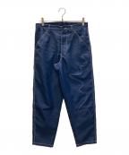 COMME des GARCONS SHIRTコムデギャルソンシャツ）の古着「ステッチ カットワーク パンツ/Stitched Cutwork Pants」｜ネイビー
