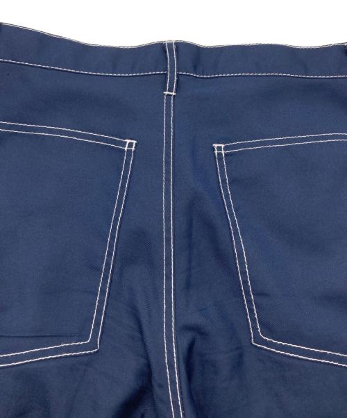COMME des GARCONS SHIRT（コムデギャルソンシャツ）COMME des GARCONS SHIRT (コムデギャルソンシャツ) ステッチ カットワーク パンツ/Stitched Cutwork Pants ネイビー サイズ:XSの古着・服飾アイテム