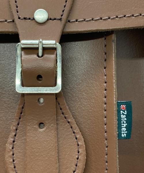 ZATCHELS（ザッチェルズ）Zatchels (ザッチェルズ) サッチェルバッグ ブラウンの古着・服飾アイテム