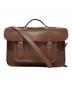 Zatchels（ザッチェルズ）の古着「サッチェルバッグ」｜ブラウン