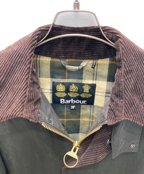 Barbour（バブアー）Barbour (バブアー) CITYSHOP (シティショップ) BURGHLEY オイルドコート グリーン サイズ:Sの古着・服飾アイテム