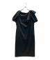 EPOCA（エポカ）の古着「FABRICA サック リボンワンピース」｜ブラック