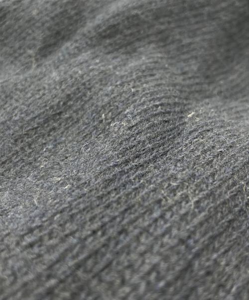 BLUE LABEL CRESTBRIDGE（ブルーレーベルクレストブリッジ）BLUE LABEL CRESTBRIDGE (ブルーレーベルクレストブリッジ) ドッキングニットワンピース ネイビー サイズ:Mの古着・服飾アイテム