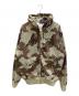 BoTT（ボット）の古着「Desert Camo Zip Hoodie」｜ベージュ×ブラウン