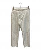 Ron Hermanロンハーマン）の古着「フェイクレザーイージーパンツ」｜ホワイト