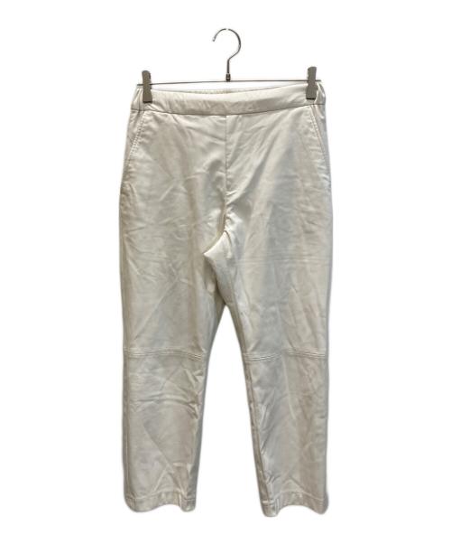 Ron Herman（ロンハーマン）Ron Herman (ロンハーマン) フェイクレザーイージーパンツ ホワイト サイズ:SIZE XSの古着・服飾アイテム