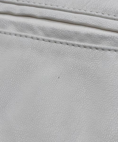 Ron Herman（ロンハーマン）Ron Herman (ロンハーマン) フェイクレザーイージーパンツ ホワイト サイズ:SIZE XSの古着・服飾アイテム