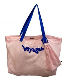 LUDLOW×Ron Herman（ラドロー×ロンハーマン）の古着「別注Voyage メッシュトートバッグ」｜ピンク