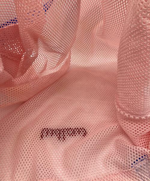 LUDLOW（ラドロー）LUDLOW (ラドロー) Ron Herman (ロンハーマン) 別注Voyage メッシュトートバッグ ピンクの古着・服飾アイテム