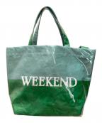 the weekend hotelザウィークエンドホテル）の古着「PVCBag」｜グリーン