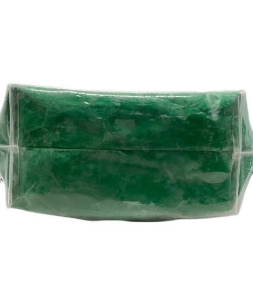 the weekend hotel（ザウィークエンドホテル）THE WEEKEND HOTEL (ザウィークエンドホテル) PVCBag グリーンの古着・服飾アイテム