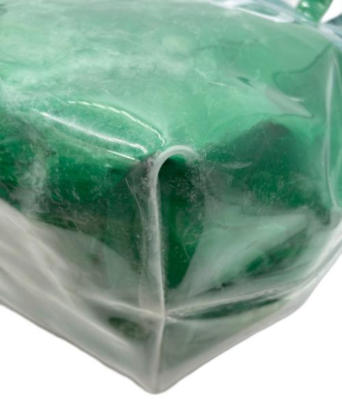 the weekend hotel（ザウィークエンドホテル）THE WEEKEND HOTEL (ザウィークエンドホテル) PVCBag グリーンの古着・服飾アイテム