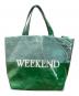 THE WEEKEND HOTEL（ザウィークエンドホテル）の古着「PVCBag」｜グリーン
