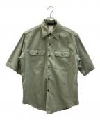 MADISON BLUEマディソンブルー）の古着「ミリタリーシャツ」｜グリーン