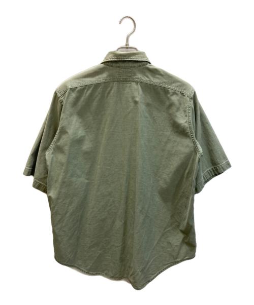 MADISON BLUE（マディソンブルー）MADISON BLUE (マディソンブルー) ミリタリーシャツ グリーン サイズ:01の古着・服飾アイテム