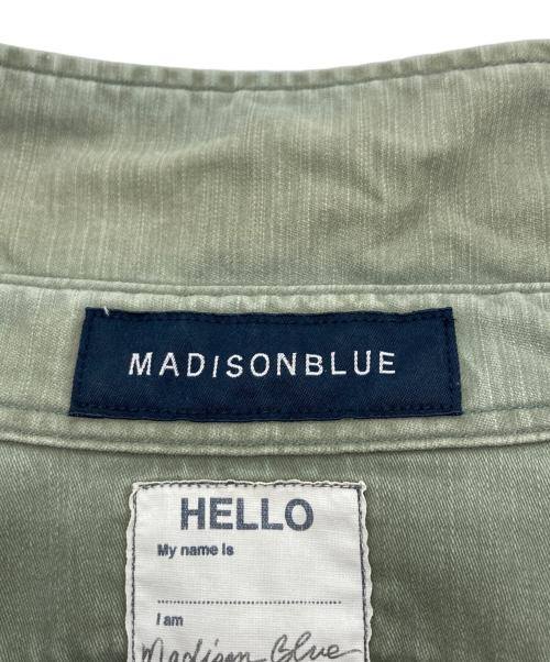 MADISON BLUE（マディソンブルー）MADISON BLUE (マディソンブルー) ミリタリーシャツ グリーン サイズ:01の古着・服飾アイテム