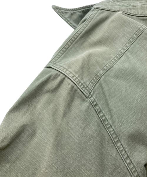 MADISON BLUE（マディソンブルー）MADISON BLUE (マディソンブルー) ミリタリーシャツ グリーン サイズ:01の古着・服飾アイテム