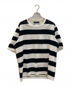 MADISON BLUE×Ron Hermanマディソンブルー×ロンハーマン）の古着「Hampton Border Tee」｜ホワイト×ブラック