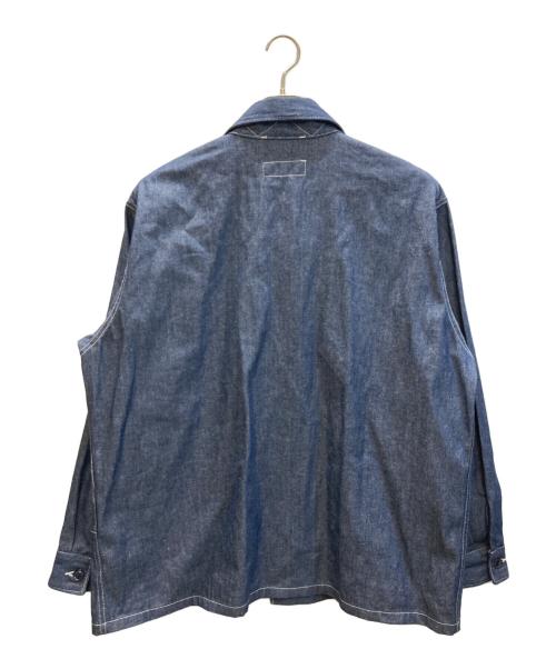 Engineered Garments WORKADAY（エンジニアドガーメンツ ワーカーデイ）Engineered Garments WORKADAY (エンジニアドガーメンツ ワーカーデイ) MC JACKET インディゴ サイズ:SIZE Mの古着・服飾アイテム
