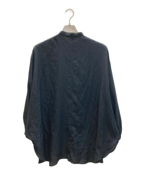 1er Arrondissement（プルミエ アロンディスモン）1er Arrondissement (プルミエ アロンディスモン) スタンドカラーシャツ ブラック サイズ:FREEの古着・服飾アイテム