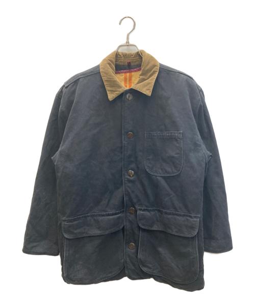 J.CREW（ジェイクルー）J.CREW (ジェイクルー) 90s ライナー付きハンティングジャケット ブラック サイズ:XSの古着・服飾アイテム