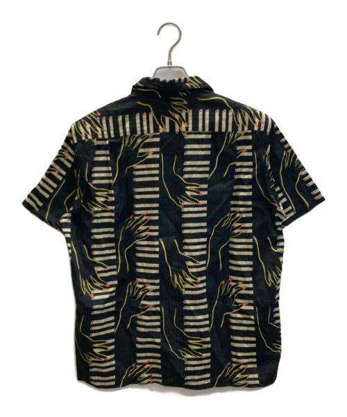 Star OF HOLLYWOOD（スターオブハリウッド）Star OF HOLLYWOOD (スターオブハリウッド) PIANO アロハシャツ ブラック サイズ:SIZE Mの古着・服飾アイテム