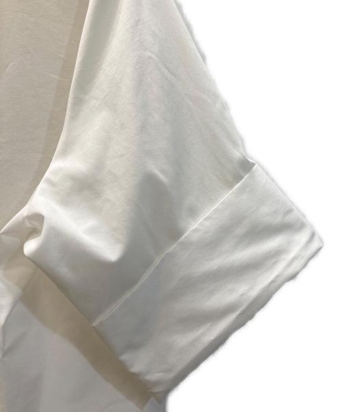 132 5. ISSEY MIYAKE（132 5. イッセイ ミヤケ）132 5. ISSEY MIYAKE (132 5. イッセイ ミヤケ) スタンドカラーシャツワンピース ホワイト サイズ:3の古着・服飾アイテム