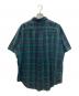 RALPH LAUREN (ラルフローレン) 半袖チェック BDシャツ グリーン×ネイビー サイズ:SIZE XXXL：4000円