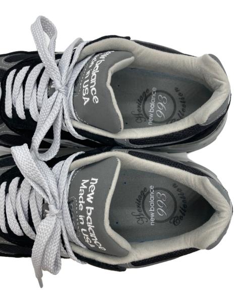 NEW BALANCE（ニューバランス）NEW BALANCE (ニューバランス) 993 ローカット スニーカー ブラック サイズ:US 08 1/2の古着・服飾アイテム