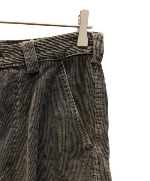 stussy（ステューシー）stussy (ステューシー) 90s コーデュロイ ハーフ カーゴ パンツ カーキ サイズ:SIZE 30の古着・服飾アイテム