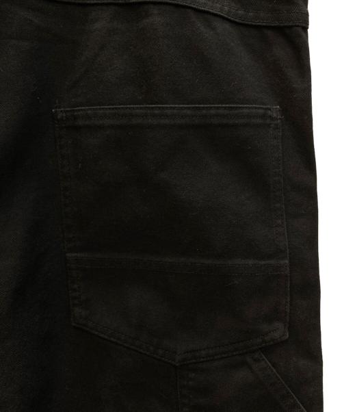 uniform experiment（ユニフォームエクスペリメント）uniform experiment (ユニフォームエクスペリメント) OVERALLS ブラック サイズ:3の古着・服飾アイテム