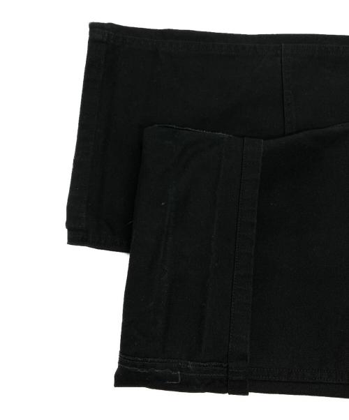 uniform experiment（ユニフォームエクスペリメント）uniform experiment (ユニフォームエクスペリメント) OVERALLS ブラック サイズ:3の古着・服飾アイテム