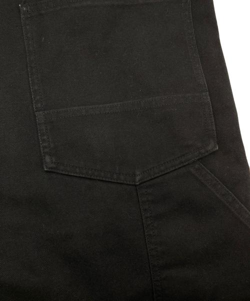 uniform experiment（ユニフォームエクスペリメント）uniform experiment (ユニフォームエクスペリメント) OVERALLS ブラック サイズ:3の古着・服飾アイテム