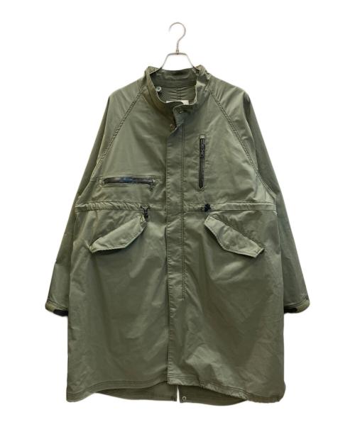 F/CE.（エフシーイー）F/CE. (エフシーイー) UF M51 ソロテックス モッズコート グリーン サイズ:Lの古着・服飾アイテム