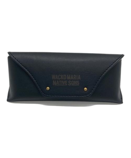 WACKO MARIA（ワコマリア）WACKO MARIA (ワコマリア) NATIVE SONS (ネイティブ サンズ) DIZZ サングラス ブラック サイズ:52.4□20.1.143の古着・服飾アイテム