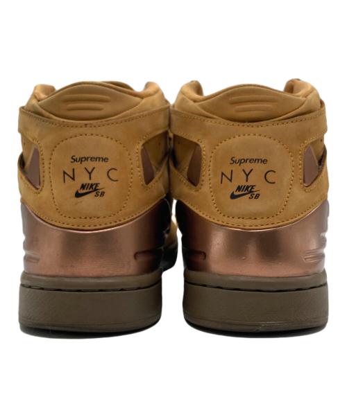 NIKE（ナイキ）NIKE (ナイキ) SUPREME (シュプリーム) SB ZOOM AIR 94 HI（ナイキ ズーム エア ナインティーフォー ハイ ） ブラウン サイズ:30cm/US12の古着・服飾アイテム