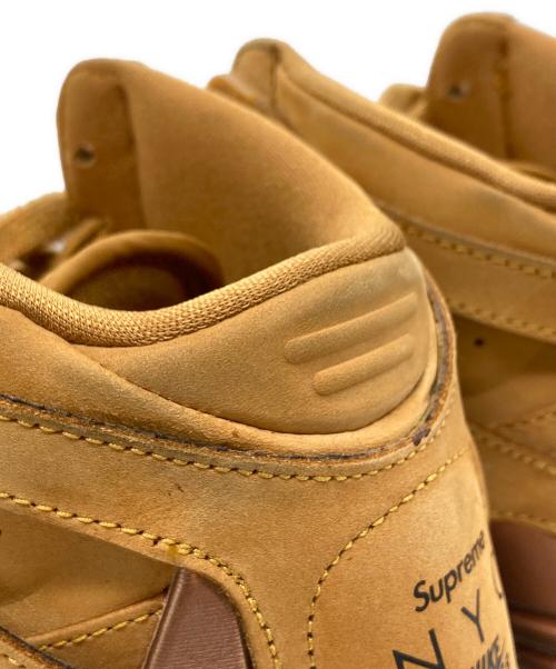 NIKE（ナイキ）NIKE (ナイキ) SUPREME (シュプリーム) SB ZOOM AIR 94 HI（ナイキ ズーム エア ナインティーフォー ハイ ） ブラウン サイズ:30cm/US12の古着・服飾アイテム