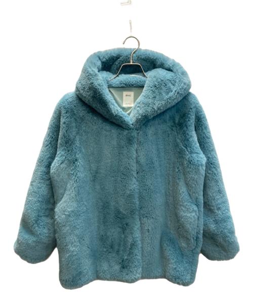 RHC Ron Herman（アールエイチシー ロンハーマン）RHC Ron Herman (アールエイチシー ロンハーマン) エコファーコート ブルー サイズ:ＸＳの古着・服飾アイテム