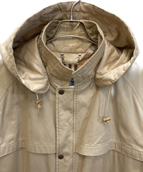 Burberry's（バーバリー）Burberry's (バーバリーズ) 裏地ノヴァチェック フーデッドコート ベージュ サイズ:Ｌの古着・服飾アイテム