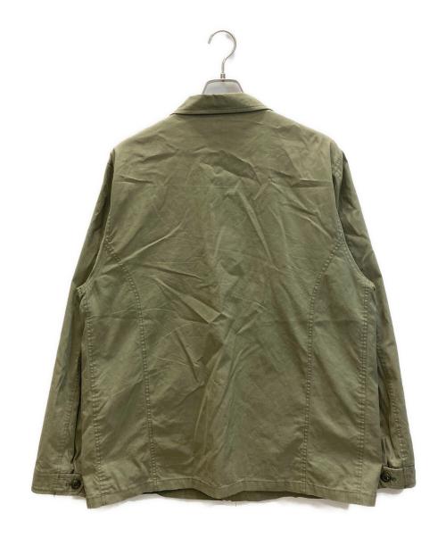 A BATHING APE（ア ベイシング エイプ）A BATHING APE (ア ベイシング エイプ) ミリタリージャケット グリーン サイズ:2XLの古着・服飾アイテム