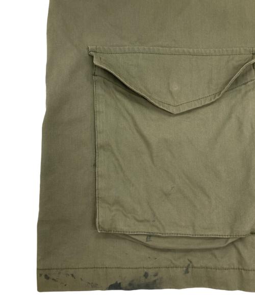 A BATHING APE（ア ベイシング エイプ）A BATHING APE (ア ベイシング エイプ) ミリタリージャケット グリーン サイズ:2XLの古着・服飾アイテム