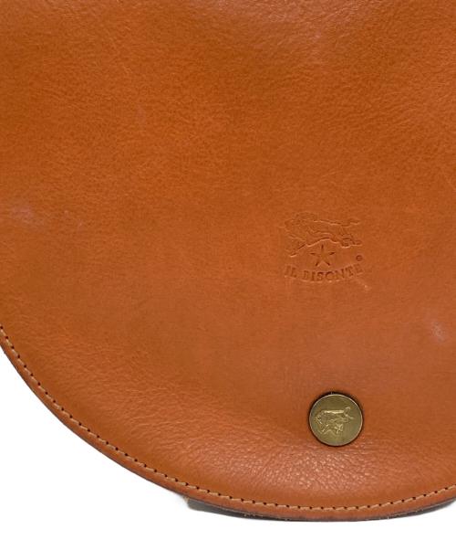 IL BISONTE（イル ビゾンテ）IL BISONTE (イル ビゾンテ) フラップショルダーバッグ ブラウンの古着・服飾アイテム