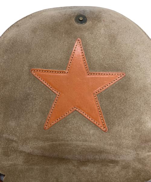 IL BISONTE（イル ビゾンテ）IL BISONTE (イル ビゾンテ) フラップショルダーバッグ ブラウンの古着・服飾アイテム