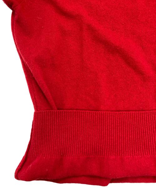 PLAY COMME des GARCONS（プレイコムデギャルソン）PLAY COMME des GARCONS (プレイコムデギャルソン) V-NECK PULLOVER / ハートロゴ Vネックプルオーバー レッド サイズ:SIZE Sの古着・服飾アイテム