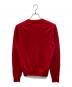 PLAY COMME des GARCONS (プレイコムデギャルソン) V-NECK PULLOVER / ハートロゴ Vネックプルオーバー レッド サイズ:SIZE S：7000円